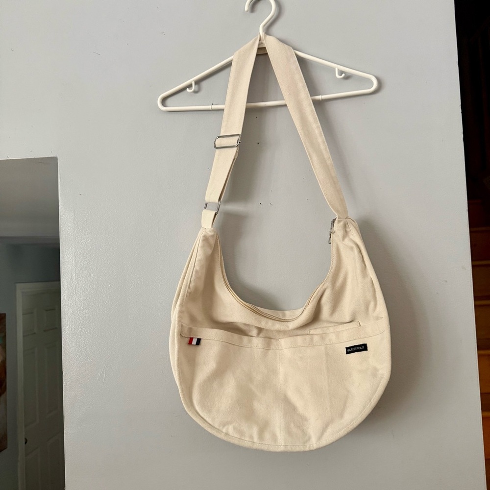 MARCO POLO Cream HOBO Shoulder Bag